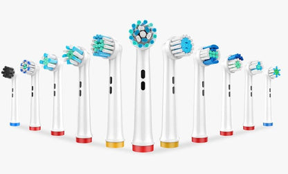 【4个装】EB50 电动牙刷代用牙刷头(非原厂) Oral B Braun 代用/ Philips 电动牙刷代用刷头oral系列b适配欧乐比电动牙刷头电动牙刷