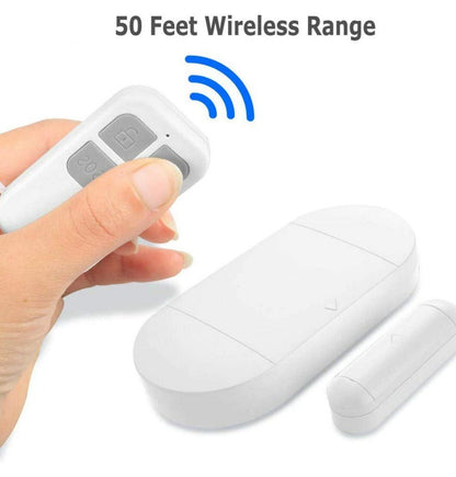 Door and window sensor door magnetic alarm multifunctional wireless door and window alarm remote control function home anti-theft device anti-theft door and window I terrace floor glass suitable for anti-theft tracking