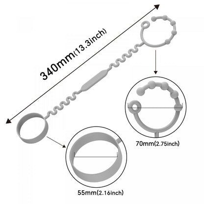 矽膠防掉鏈 奶嘴鏈 矽膠防掉繩奶瓶水杯 玩具掛繩 奶嘴夾