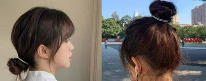 Korean version of 200 pieces of canned high-elastic headbands, seamless rubber bands for tying your hair without hurting your hair, hair bands, elastic hair accessories