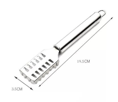 Stainless steel fish scale peeler creative stainless steel fish scale planer kitchen supplies gadgets scale scraper peeling knife planer