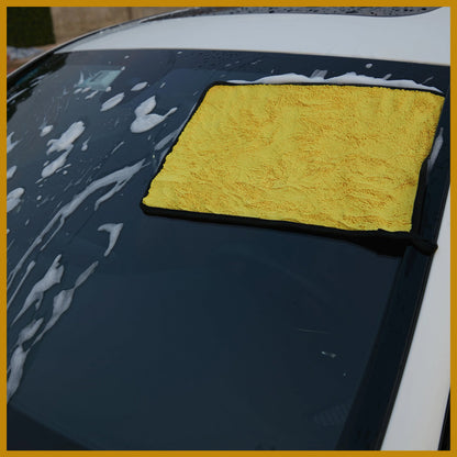 2 pieces of car cleaning cloth, car cleaning cloth, fiber cloth, absorbent cloth, towel car cloth, 2 pieces of microfiber cleaning cloth, coral velvet car cleaning cloth