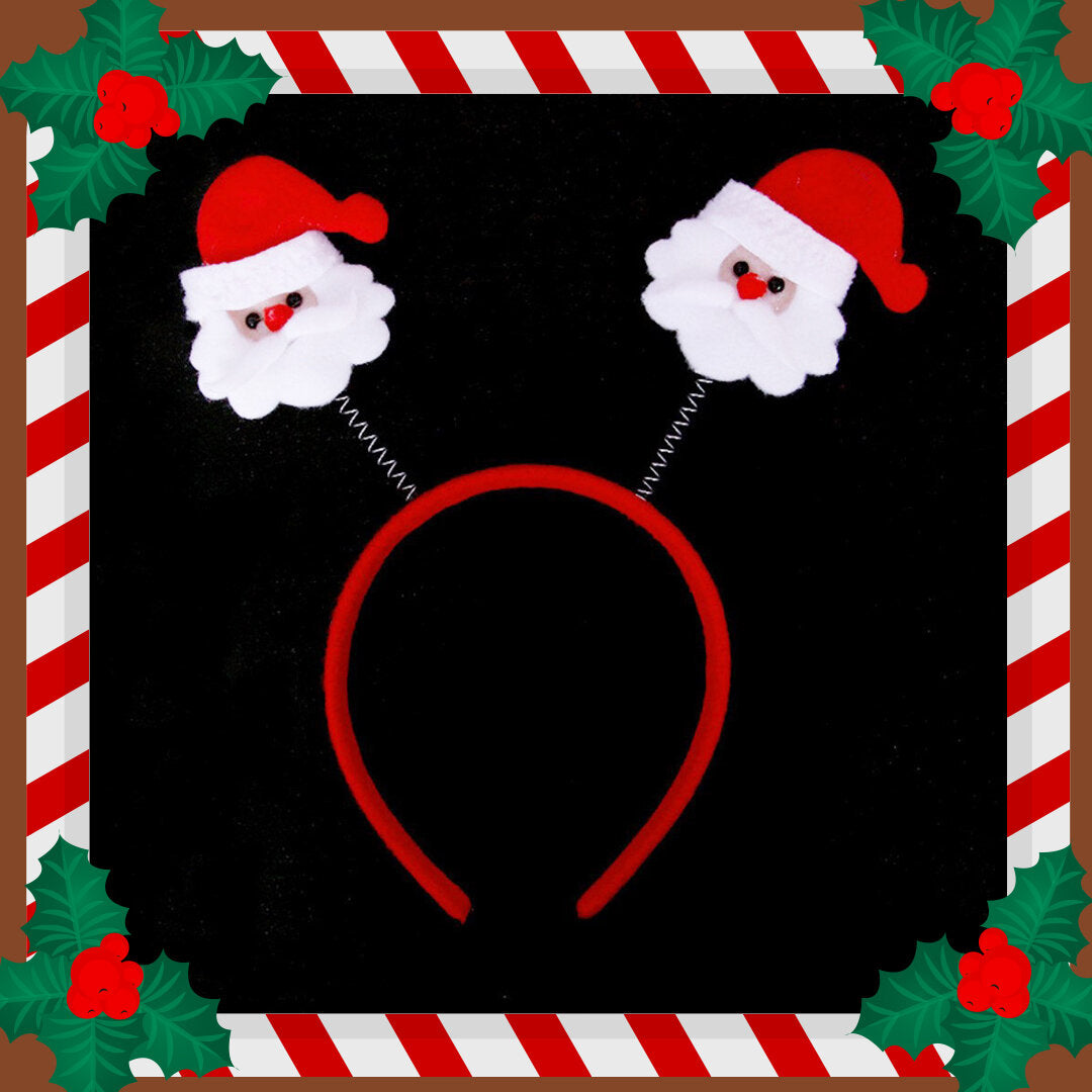 Christmas headband hairpin Santa headband headband children's holiday party decorations hair accessories Christmas headband