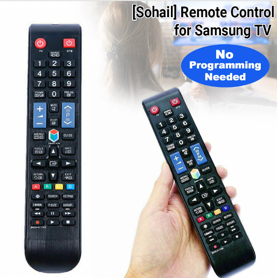 Samsung TV English Remote Control TV Remote Control Suitable for Samsung Remote Control [Parallel Import]