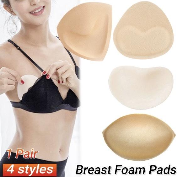 Heart-shaped random color thickened breast pad cotton cup for bikini bra pad and underwear [parallel import] Chest pad