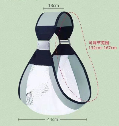 新生兒背袋 便攜背帶 幼兒背帶橫抱式舒適 新款初生嬰兒背巾 嬰兒車座墊