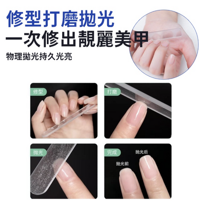 Manicure tools Nail polishing stick Nail file Nail file Nail grinding and manicure Nano glass file Crystal file Polishing polishing stick Nail file Set of 3 Nail files Nail