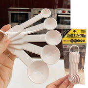 Japanese baking small-dose measuring spoons, kitchen measuring spoons/for spices & liquids/measuring spoons, baking and cooking measuring tools, set of 5 [5 pieces of different sizes in one set] [parallel import