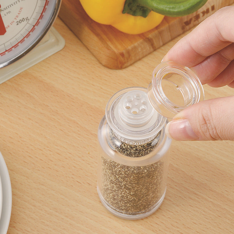 INOMATA seasoning jar kitchen transparent powder bottle picnic seasoning barbecue plastic seasoning bottle seasoning container