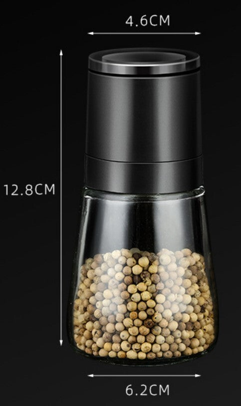 [Thickness adjustment] Freshly ground black peppercorn grinder, seasoning bottle, manual pepper grinder, sesame powder grinder, seasoning jar, coarse salt grinder jar, pepper grinder, seasoning grinder, seasoning container