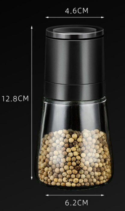 [Thickness adjustment] Freshly ground black peppercorn grinder, seasoning bottle, manual pepper grinder, sesame powder grinder, seasoning jar, coarse salt grinder jar, pepper grinder, seasoning grinder, seasoning container