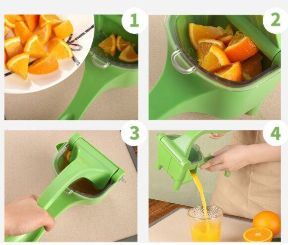 Simple manual juicer household small fruit orange juicer pomegranate juicer lemon juicer manual juicer