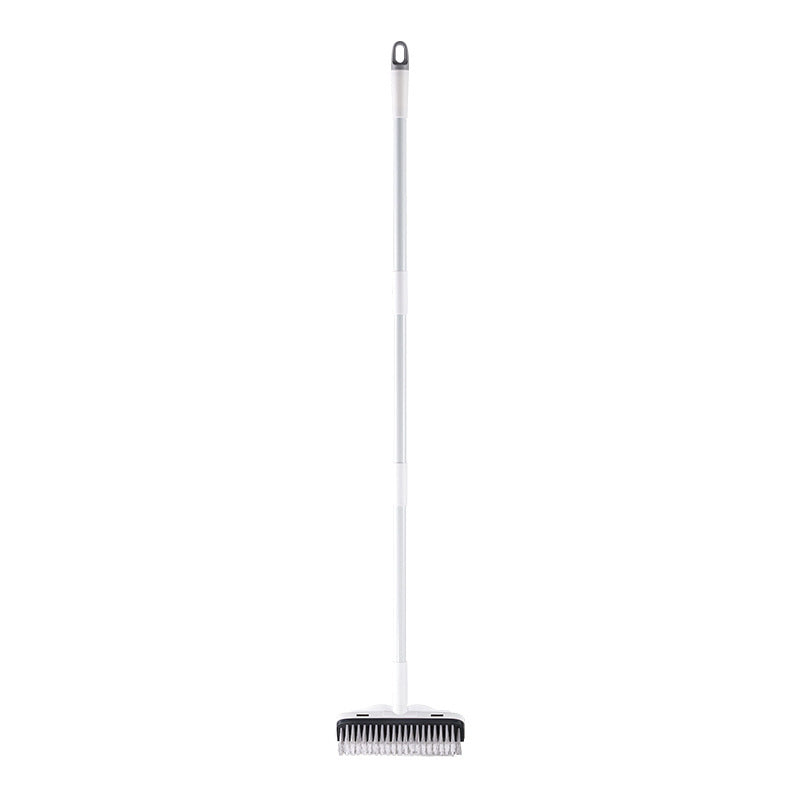 Long handle bathroom toilet cleaning floor brush two-in-one bathroom water board brush