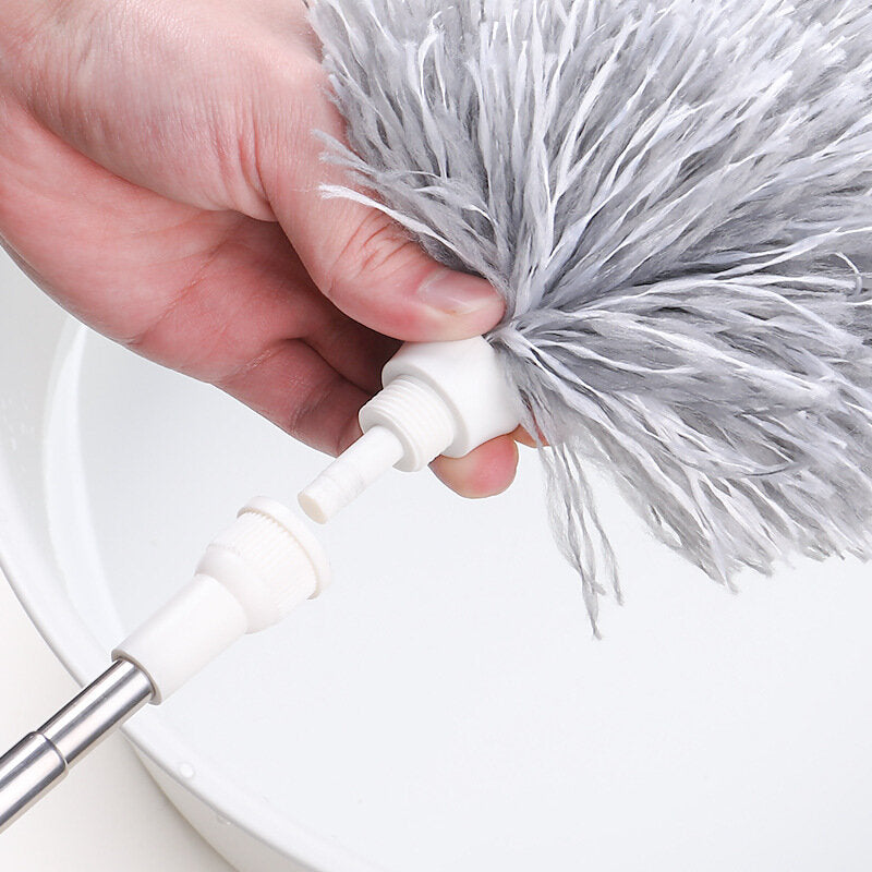 Feather duster, dust duster, household car duster, non-shedding housework cleaning Zenzi retractable Zenzi brush