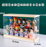 [Double-layer model] Acrylic double-layer model display stand 31.5*11.5*20CM (length x width x height) [Dust-proof | Storage | Exclusive for display]