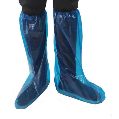 5對 一次性高筒雨鞋套 (藍色)