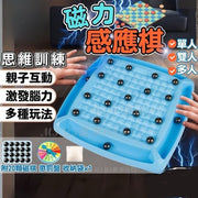 Magnetic battle chess, magnetic induction chess, magnetic induction chess, magnetic induction ball chess, educational toys, parent-child interaction, thunder stepping, magnetic induction chess