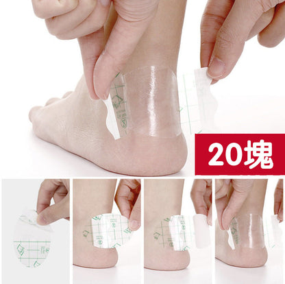 20 pieces of invisible high-heeled shoes, thickened anti-wear stickers, heel stickers, anti-wear foot stickers, high-heeled shoes, high-heeled shoes stickers, blister stickers, anti-wear tape, sealing tape