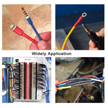 [100件套装] 彩色热缩管组合家用电线热缩中间管电线胶布