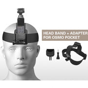 Sunnylife POCKET 2 OSMO POCKET雲台相機頭帶GOPRO配件