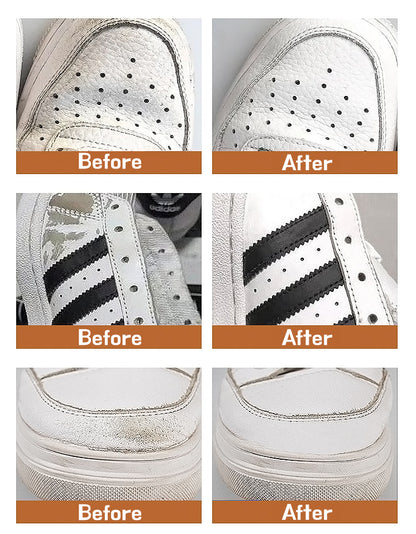 白鞋翻新補色膏 鞋子划痕修復神器 白皮鞋補色劑修補膏 白色鞋油 免水洗刮痕破皮鞋面補漆（20mL；送補色工具）