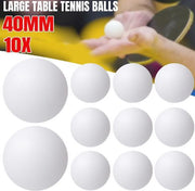 [10-pack] 40mm table tennis white high elastic and durable table tennis competition practice ball