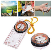 Outdoor wilderness survival compass professional multi-function compass north needle map scale ruler outdoor compass outdoor survival equipment camping essential spot compass