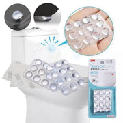 24 capsules Japanese KM.1032 thickened shock-absorbing rubber particles anti-collision/anti-shock rubber particles toilet anti-collision 3M adhesive