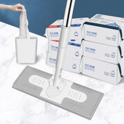 Retractable dust removal paper mop 150cm Japanese style electrostatic dust removal paper mop vacuum paper floor cleaning mop dust removal mop floor mop floor mop