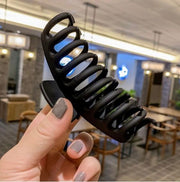 Black - Korean elegant temperament large hair clip shark clip large hair clip wash face bath hair clip hair clip hair