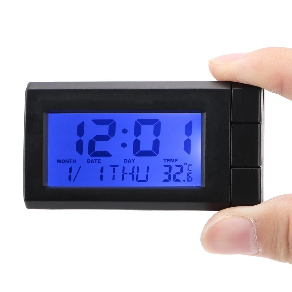 car clock car thermometer electronic clock