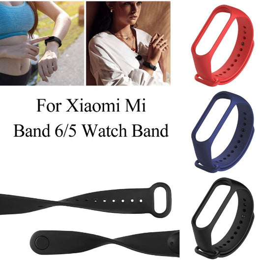 Midnight Blue Watch Band Xiaomi Mi Band Replacement Wristband Xiaomi Mi Band 5/6 Watch Band