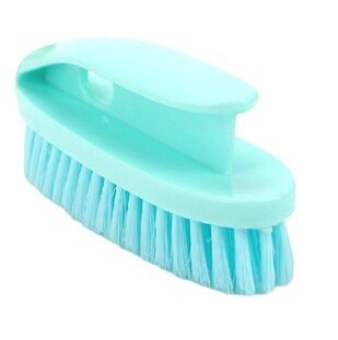 Nylon shoe brush multi-functional shoe cleaning tool soft-bristled brush household manual colored plastic curved handheld strong decontamination hard-bristled brush clothes and shoes cleaning brush