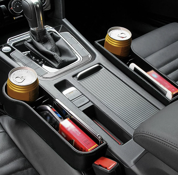 [1 Pair] Car Seat Gap Storage Box Multifunctional Gap Storage Box Car Built-in Bag Storage Box Glove Box