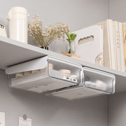 Under-desk drawer desktop storage box office goodies invisible desk storage rack stationery small hanging hidden artifact