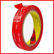 3M VHB double-sided tape strong traceless tape high viscosity and high temperature resistance home wall fixed waterproof tape transparent - 15mm*3m