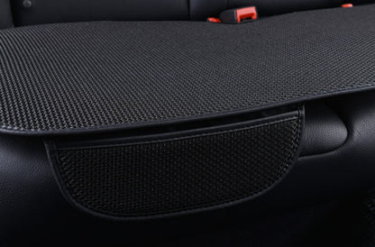 Three-dimensional ice silk anti-slip car seat cushion (two-piece) seat cushion