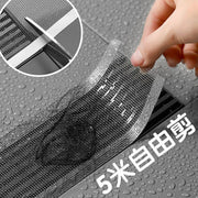FaSoLa disposable sewer filter strip floor drain sticker anti-clogging rectangular anti-hair shower room sticker hair collector