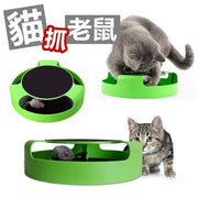 Cat catching mouse rotating disk cat toy educational toy funny cat funny stick funny cat stick