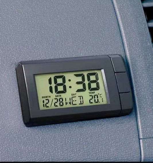 車載時鐘 汽車溫度計 電子鐘