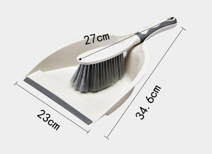 Small broom set household handheld small book desktop cleaning plastic garbage shovel small dustpan lazy small broom brush