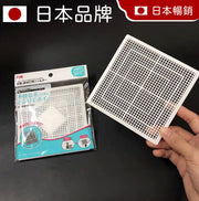 Japanese square floor drain 12CM plastic bathroom filter hair barrier to prevent sewer clogging and leakage
