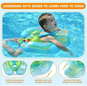Baby swimming floats, inflatable baby swimming bubbles, inflatable baby swimming bubbles, swimming buoys suitable for boys and girls aged 3-36 months and other water activity supplies