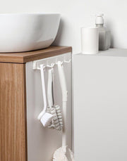 Multifunctional household bathroom towel hooks, clothes hooks, no punching wall hanging, bathroom clothes row hooks, wall hooks