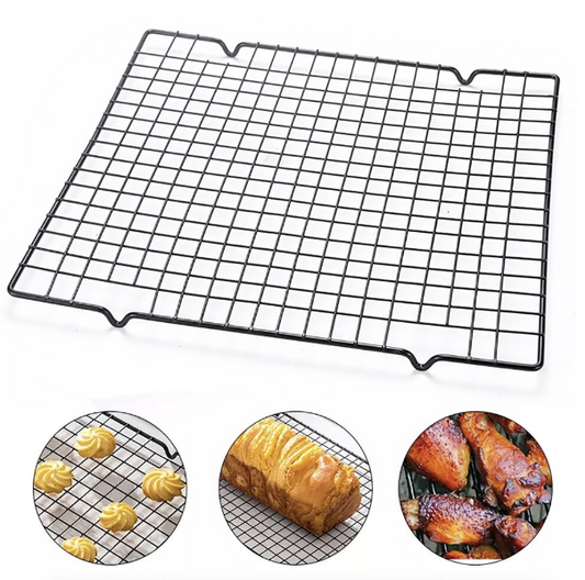 27x25cm cake cooling rack baking rack baking tools baking non-stick rack cooling rack drying rack cake rack food cooling rack cake cooling rack bread biscuits western pastry cookies cake oven grill cake rack