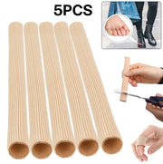 [5-pack] Fiber toe covers, toe and finger protectors, eyelet covers, wear-resistant high-heeled shoes squeeze foot covers