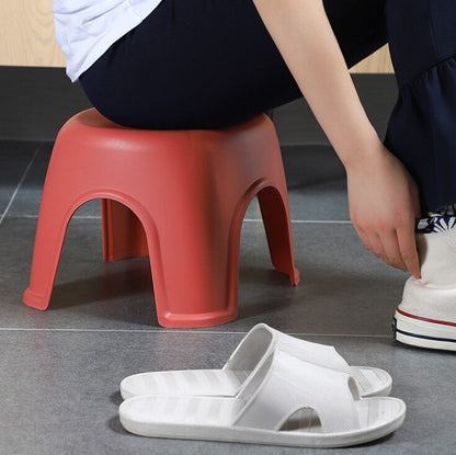 Toilet chair, plastic bench, children's stool, household foot-stepping anti-slip thickened rubber stool, shoe changing stool, baby low stool, bath stool and other accessories