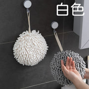 Hand towel can be hung for home kitchen and bathroom absorbent towel creative cute hand ball wipe dust car wash