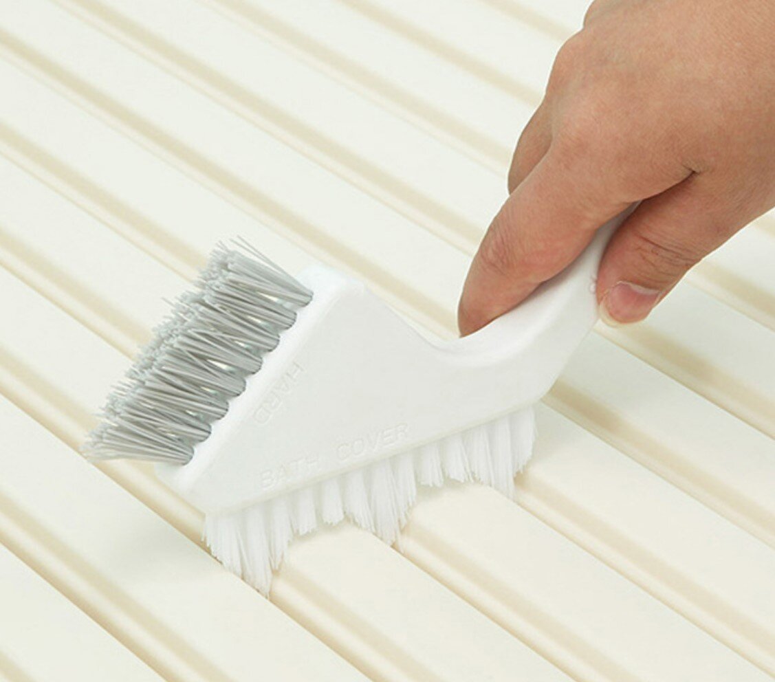 日本多用途瓷磚刷地磚刷縫隙刷清潔刷子衛生間廚房浴室清潔刷家用 刷