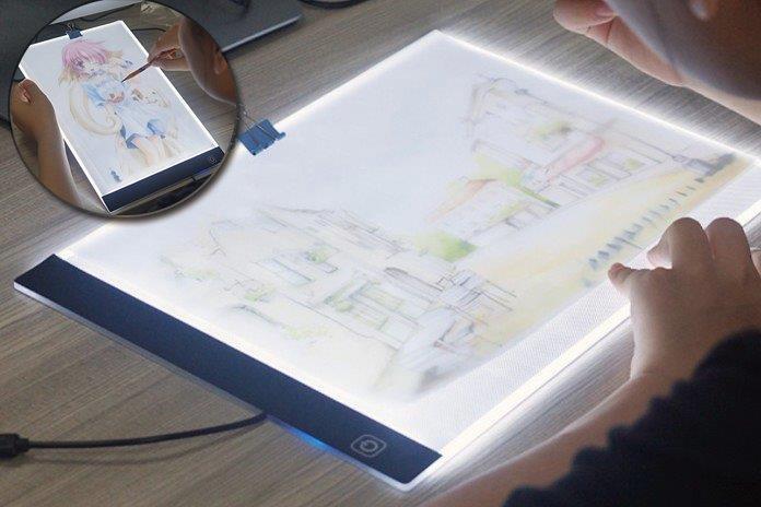 USB LED light box tracing board drawing board